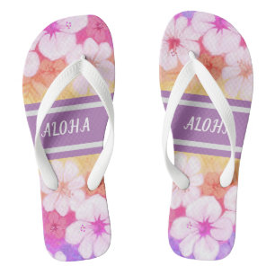 Hawaiianische Blume Aloha 01 Flip Flops