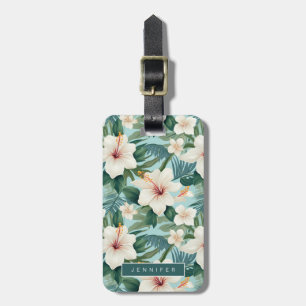 Hawaiianische Blume Gepäckanhänger