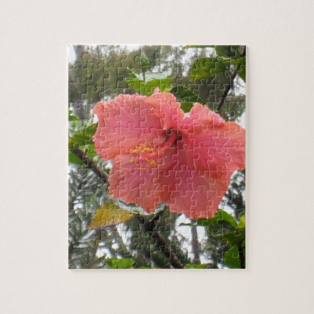 Hawaiianische Blume Puzzle (Vertikal)