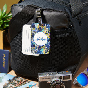 Hawaiianische Gepäckmarke Gepäckanhänger