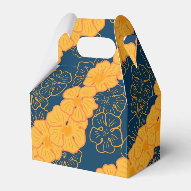 Hawaiianische ilima-Blume Geschenkschachtel (Vorderseite)