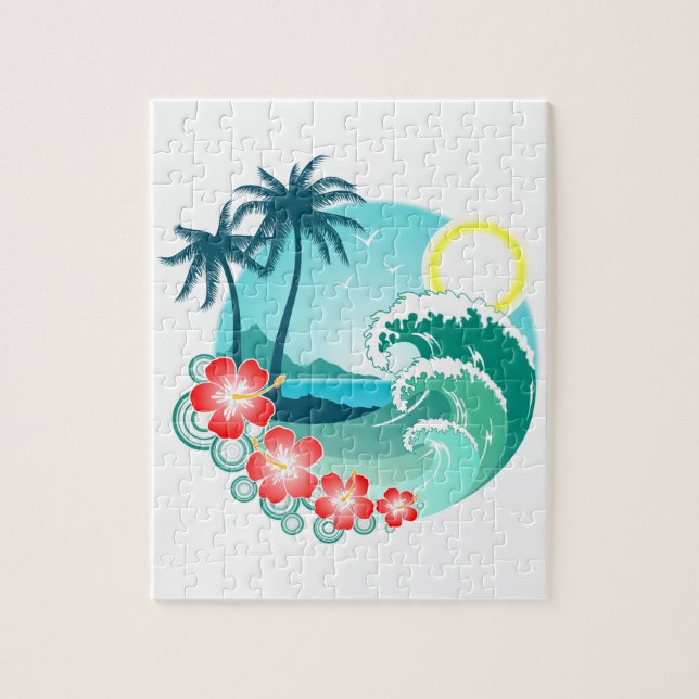 Hawaiianische Insel 2 (Vertikal)