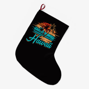 Hawaiianische Insel Tropisches Hawaii Urlaub Großer Weihnachtsstrumpf