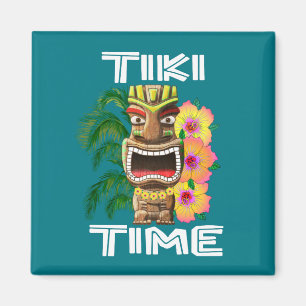 Hawaiianische Inseln Tiki Statue Magnet