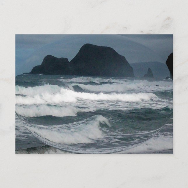 Hawaiianische Küste Postkarte (Vorderseite)