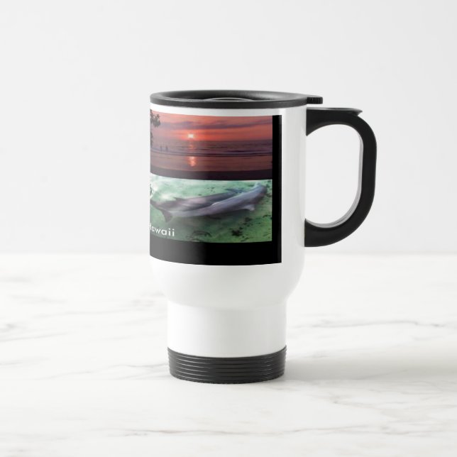 Hawaiianische Landschaft Sammlung Reisen Umarmung Reisebecher (Rechts)