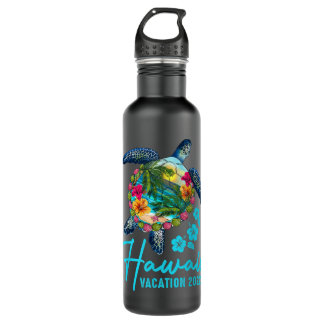 Hawaiianische Meeresschildkröte Hawaii Matching Fa Edelstahlflasche