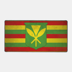 Hawaiianische Nationalflagge Schreibtischunterlage
