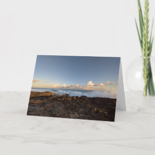 Hawaiianische Naturlandschaftsfotografie Dankeskarte
