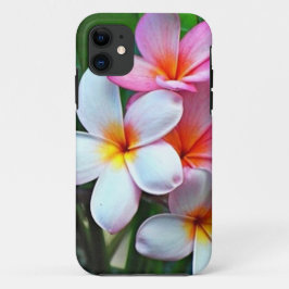Hawaiianische Plumeria Blume iPhone 11 Hülle