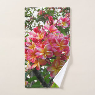 Hawaiianische Plumeria Handtuch