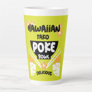 Hawaiianische Poke Bowl Feinschmecker Milchtasse