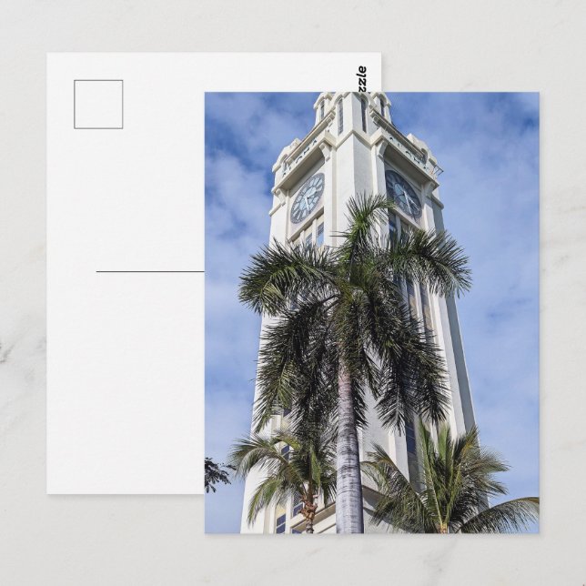 Hawaiianische Postkarte (Vorne/Hinten)