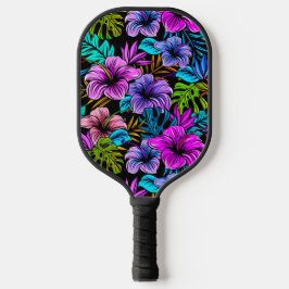 Hawaiianische Printwerbung Pickleball Schläger