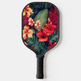 Hawaiianische Printwerbung Pickleball Schläger