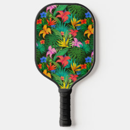 Hawaiianische Printwerbung Pickleball Schläger