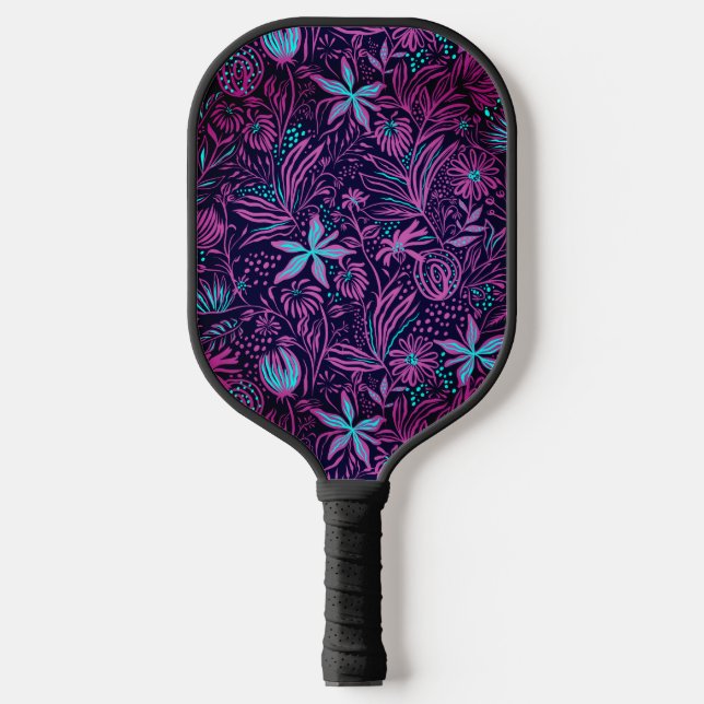 Hawaiianische Printwerbung Pickleball Schläger (Vorderseite)