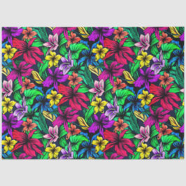 Hawaiianische Printwerbung Seidenpapier