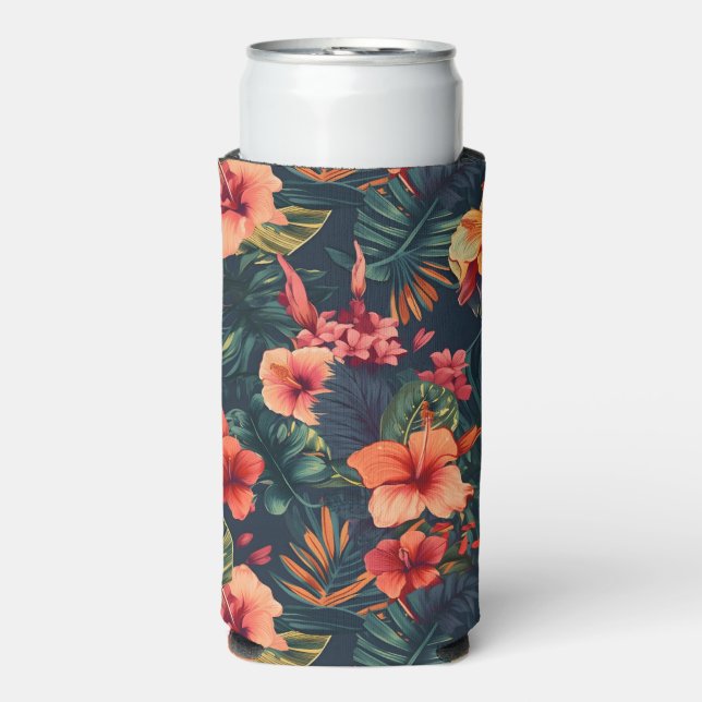 Hawaiianische Printwerbung Selters Dosenkühler (Seltzer Vorderseite)