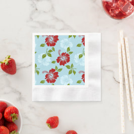 Hawaiianische Printwerbung Serviette