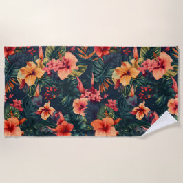 Hawaiianische Printwerbung Strandtuch