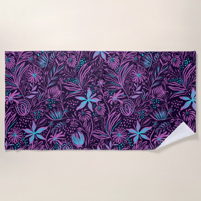 Hawaiianische Printwerbung Strandtuch (Vorderseite)