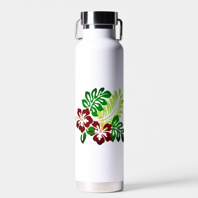 Hawaiianische Printwerbung Trinkflasche (Vorne)