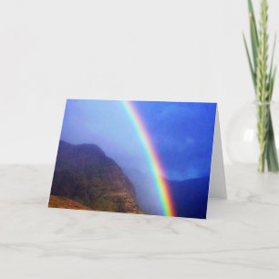 Hawaiianische Regenbogenkarte Karte