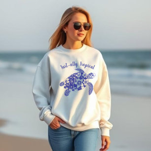 Hawaiianische Schildkröte - Fischler Core - Ozean Sweatshirt