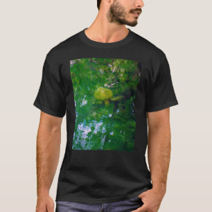 Hawaiianische Schildkröte im Kanal T-Shirt