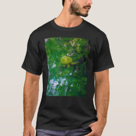 Hawaiianische Schildkröte in der Natur des Kanals  T-Shirt