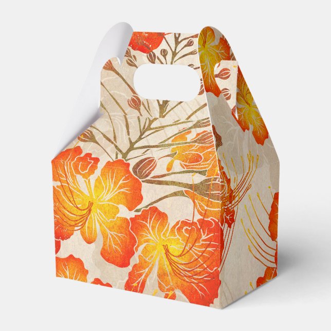 Hawaiianische Schrift Ohai Alii v2 Muster Geschenkschachtel (Vorderseite)