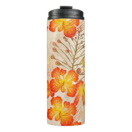 Hawaiianische Schrift Ohai Alii v2 Muster Thermosbecher