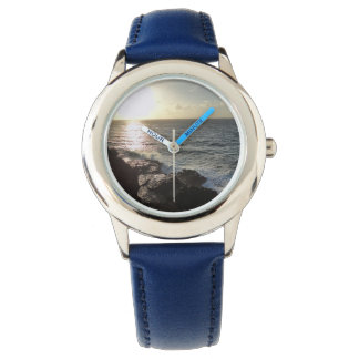 Hawaiianische Sonnenaufgangswache Armbanduhr