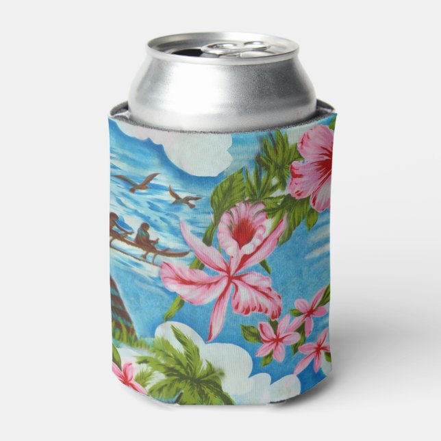 Hawaiianische Szenen Dosenkühler (Kanne Vorderseite)