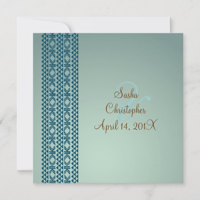 Hawaiianische Tattoo-Party Einladung (Vorderseite)