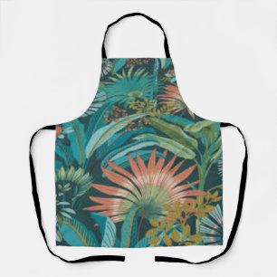 Hawaiianische tropische Blumen-Küchenschürze Schürze