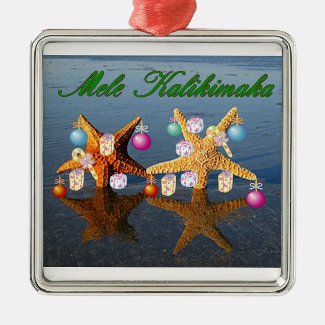 Hawaiianische Weihnachtsschmuck (Vorne)