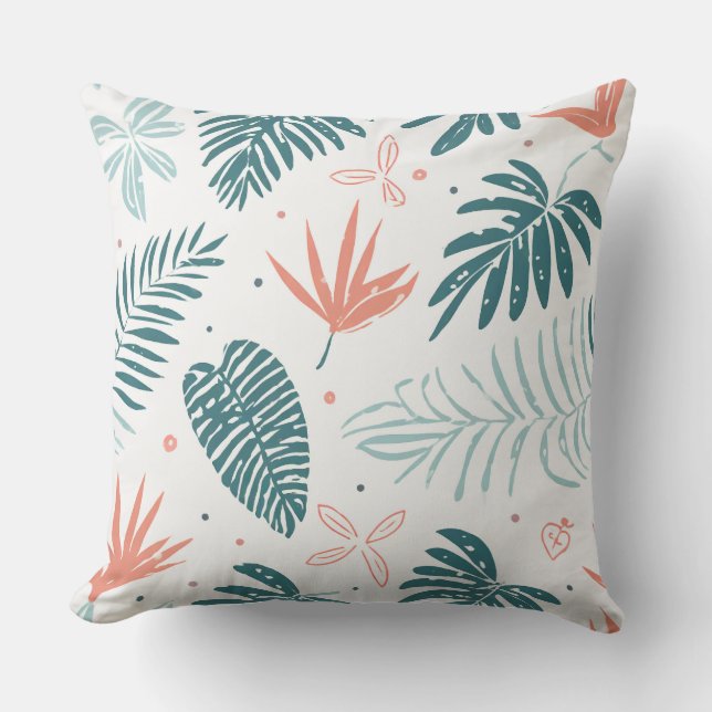 hawaiianischer Druck Kissen (Vorderseite)