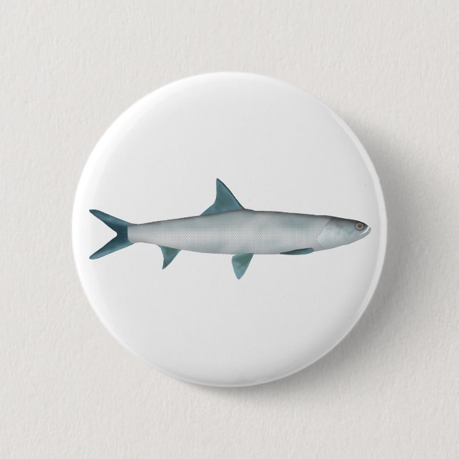Hawaiianischer Fisch Button (Vorderseite)