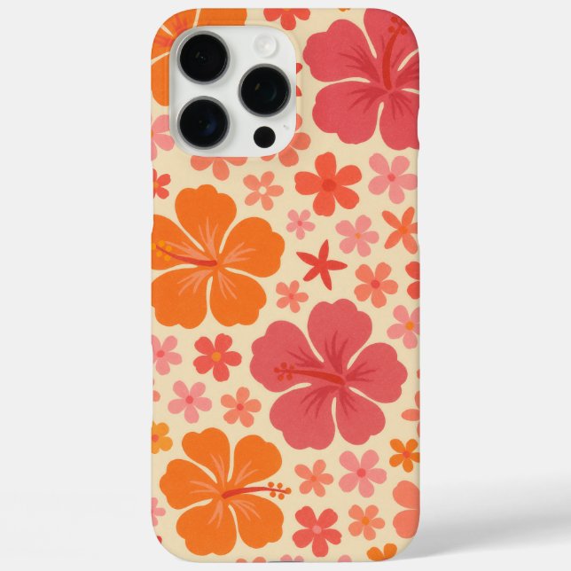 Hawaiianischer Hibiskus iPhone 16 Pro Max Hülle (Rückseite)