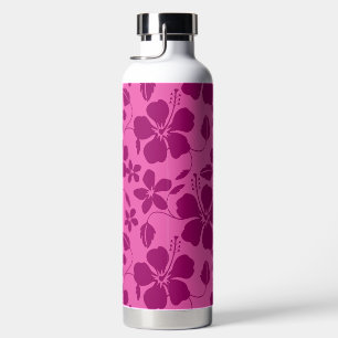 HAWAIIANISCHER HULA (HIBISKUS) BURGUNDERWEIN TRINKFLASCHE