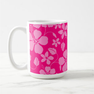 HAWAIIANISCHER HULA (HIBISKUS) PINK GUAVE KAFFEETASSE