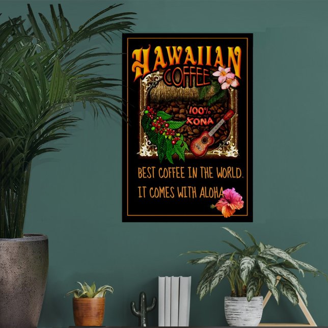 Hawaiianischer Kaffee Poster (Von Creator hochgeladen)