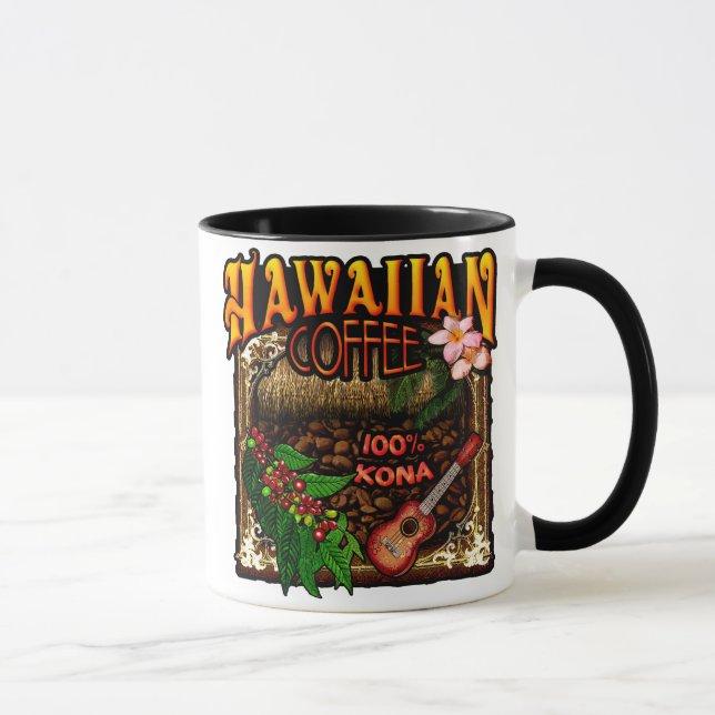 Hawaiianischer Kaffee Tasse (Rechts)