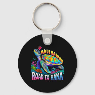 Hawaiianischer Maui Hawaii Schildkröte Urlaubsgrup Schlüsselanhänger
