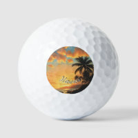 Hawaiianischer Reiseküstenmeer-Sonnenuntergang im