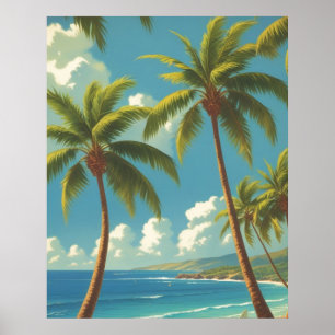 Hawaiianischer Reisestil Aloha aus Hawaii im Vinta Poster