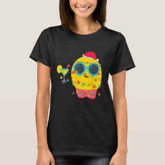Hawaiianischer Sommer Tropicales Weihnachten Zitro T-Shirt