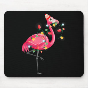 Hawaiianischer Sommer-Tropischer Flamingo Lustiges Mousepad